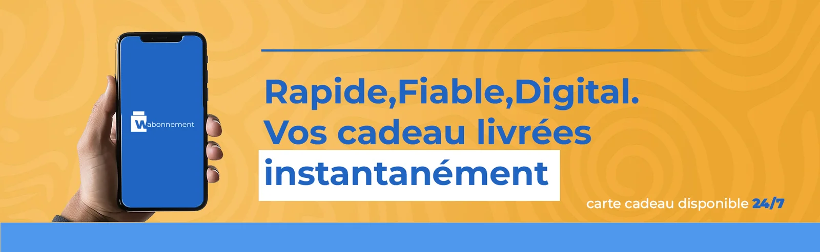 Rapide, Fiable, Digital — Vos cadeaux livrées instantanément